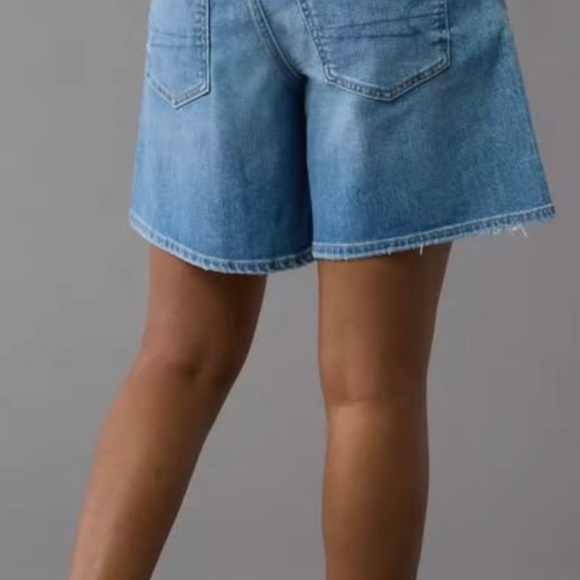 Blue jean short - Jort - Low waist - Picture 2 of 3